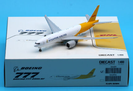 On Sale: JC Wings 1:400 SA4011 Singapore Airlines Boeing B777-200LRF Diecast Aircraft Jet Model Reg:9V-DHA