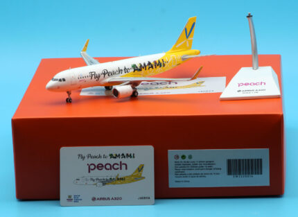 On Sale: JC Wings 1:200 EW2320014 Peach Aviation Airlines Airbus A320 Diecast Aircraft JET Model Reg:JAO8VA With Stand