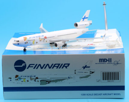 On Sale: JC Wings 1:200 XX2295 Finnair MCDONNELL Douglas MD-11 Diecast Aircraft Jet Model Reg:OH-LGC With Stand