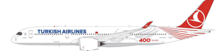 Pre-Order: AV4160 Aviation 1:400 Turkish Airlines "StarAlliance" Airbus A350-941 Diecast Aircraft Jet Model Reg:TC-LGH With Tractor & Stand