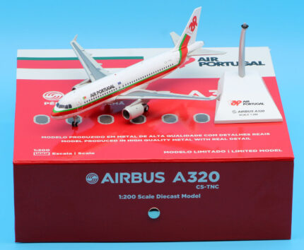 On Sale: JC Wings 1:200 TAP32077Y TAP Air Portugal Airbus A320 Diecast Aircraft Jet Model Reg:CS-TNC With Stand
