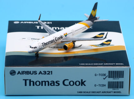 On Sale: JC Wings 1:400 XX4429 Thomas Cook Airbus A321neo Diecast Aircraft JET Model Reg:G-TCDE