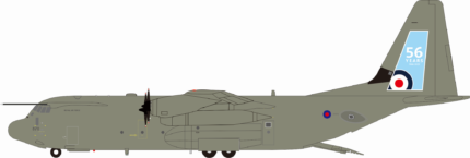 Pre-Order: INFLIGHT 1:200 IF130RAF870 ROYAL AIR FORCE  Lockheed Martin C-130J-30 Hercules C4 Reg:ZH870 with stand