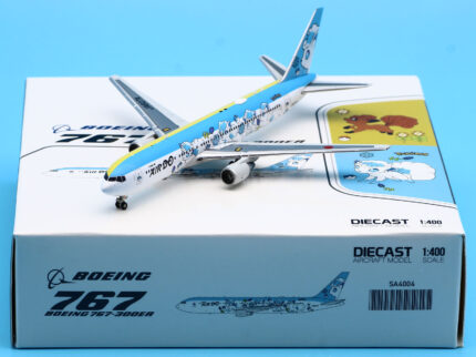 On Sale: JC Wings 1:400 SA4004 Hokkaido Airlines "Vulpix Jet Hokkaido" Boeing B767-300ER Diecast Aircraft Jet Model Reg:JA607A