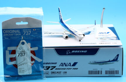 On Sale: JC Wings 1:200 SA2023 ALL NIPPON AIRWAYS ANA "StarAlliance" Boeing B737-700 Diecast Aircraft JET Model Reg:JA02AN With Aviationtag